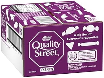 Quality Street Assorted Chocolates Bulk Sharing Pack - 2kg Tin