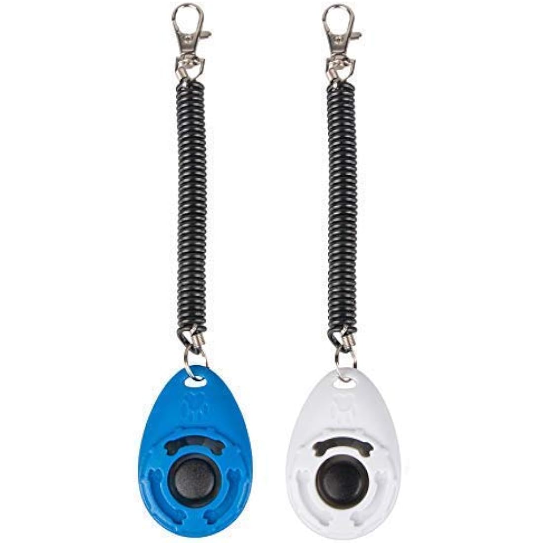 Dog Training Clicker 2-Pack with Wrist Strap for Pets