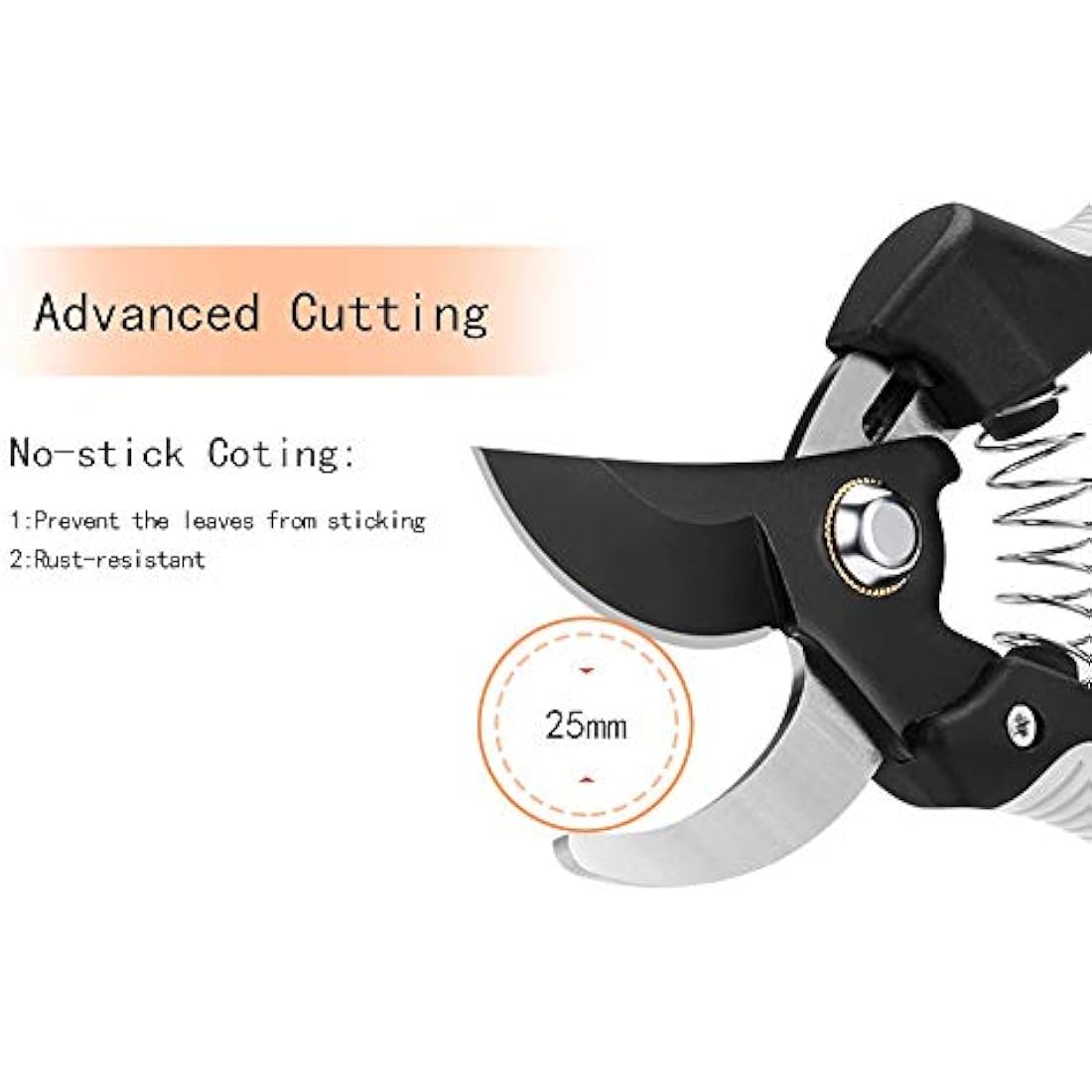 Jolof Store SK-5 Steel Pruning Shears – Professional Bypass Garden Clippers