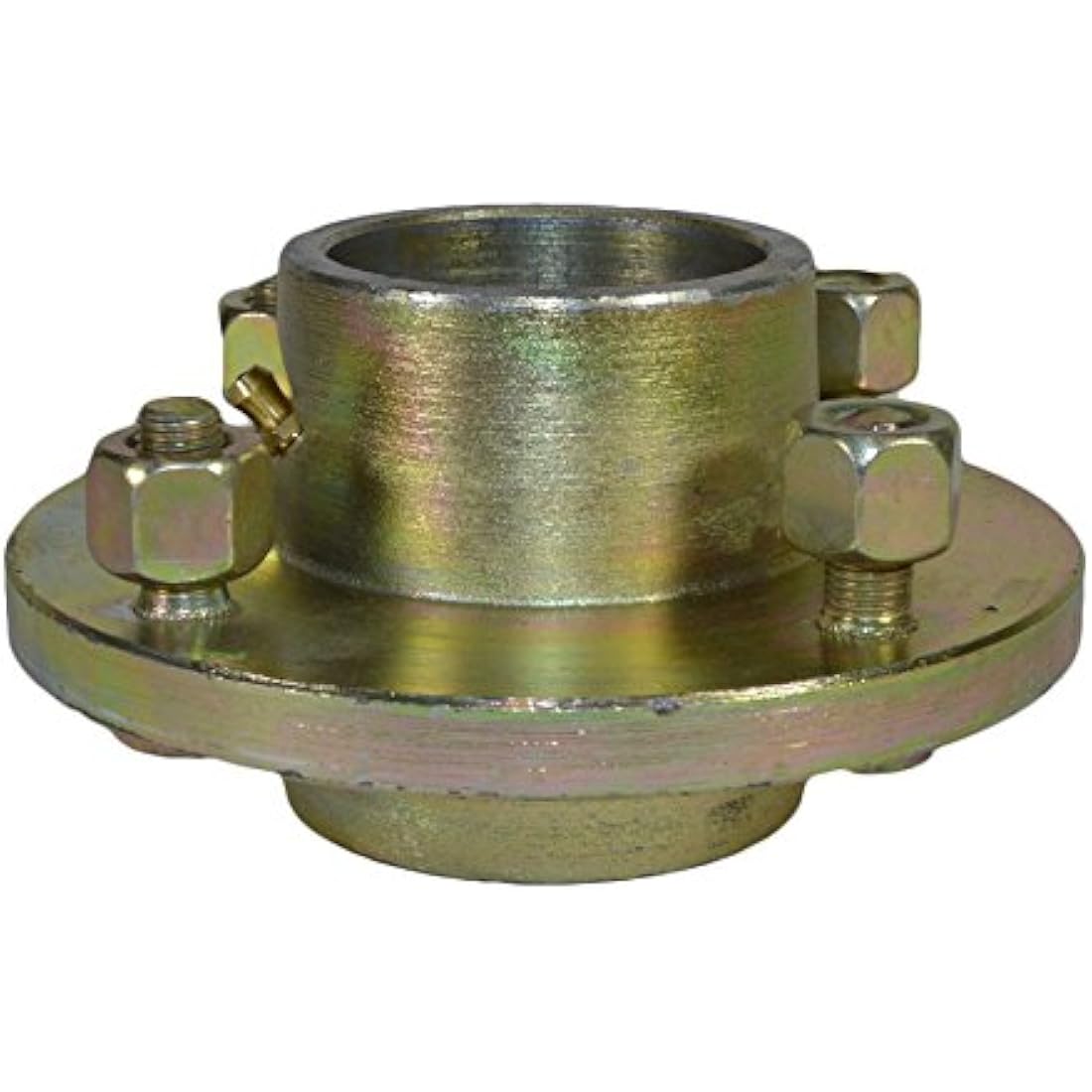 Trailer Cast Wheel Hub | 4 Stud 4" PCD Tapered Bearing