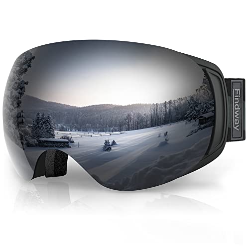 Findway OTG Ski Goggles | Magnetic Interchangeable Spherical Lens