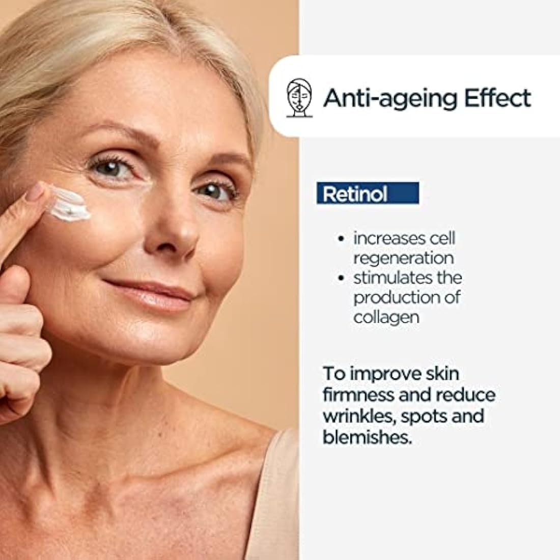 Dr Nature Retinol Night Cream – Vegan Anti-Ageing Face Moisturizer