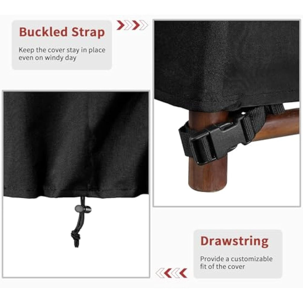 Dokon Waterproof Garden Furniture Cover | 420D Heavy Duty Oxford Fabric