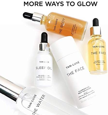 TAN-LUXE THE FACE Self-Tan Drops – Vegan Custom Face Tanning Drops
