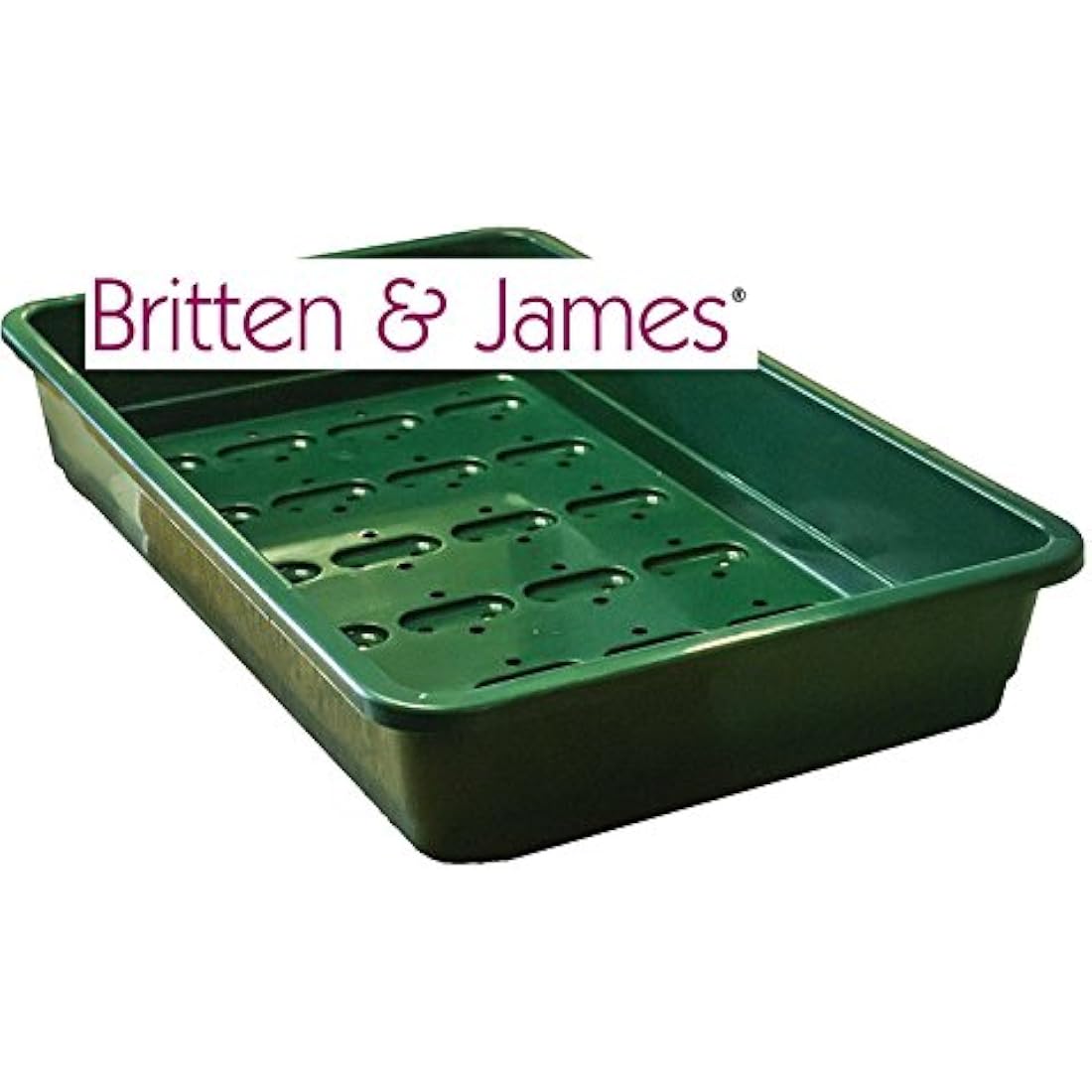 Britten & James Heavy Duty Seed Trays with Drainage Holes - Pack of 10