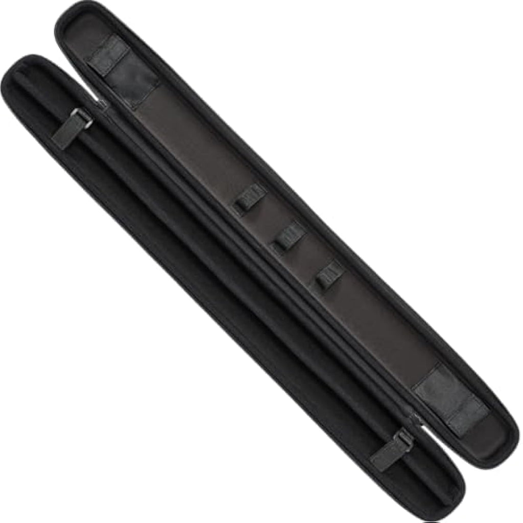 Powerglide 2-Piece Snooker Pool Cue Case | EVA Soft Touch Protective Bag