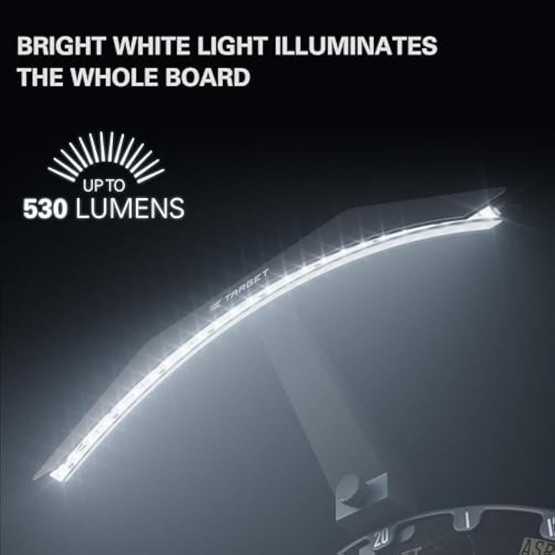 Target Darts Arc LED Dartboard Light | 24 Bright LEDs with 3m Cable