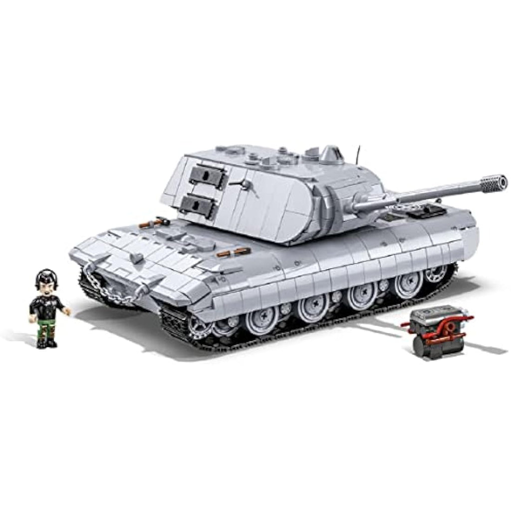 COBI Panzerkampfwagen E-100 Building Blocks Military Tank Scale Model