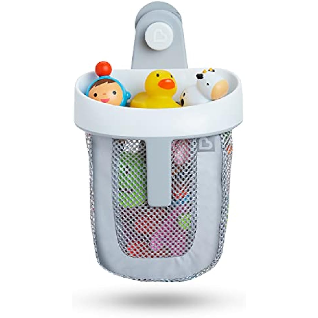 Munchkin Super Scoop Baby Bath Toy Storage Basket with Suction Cup