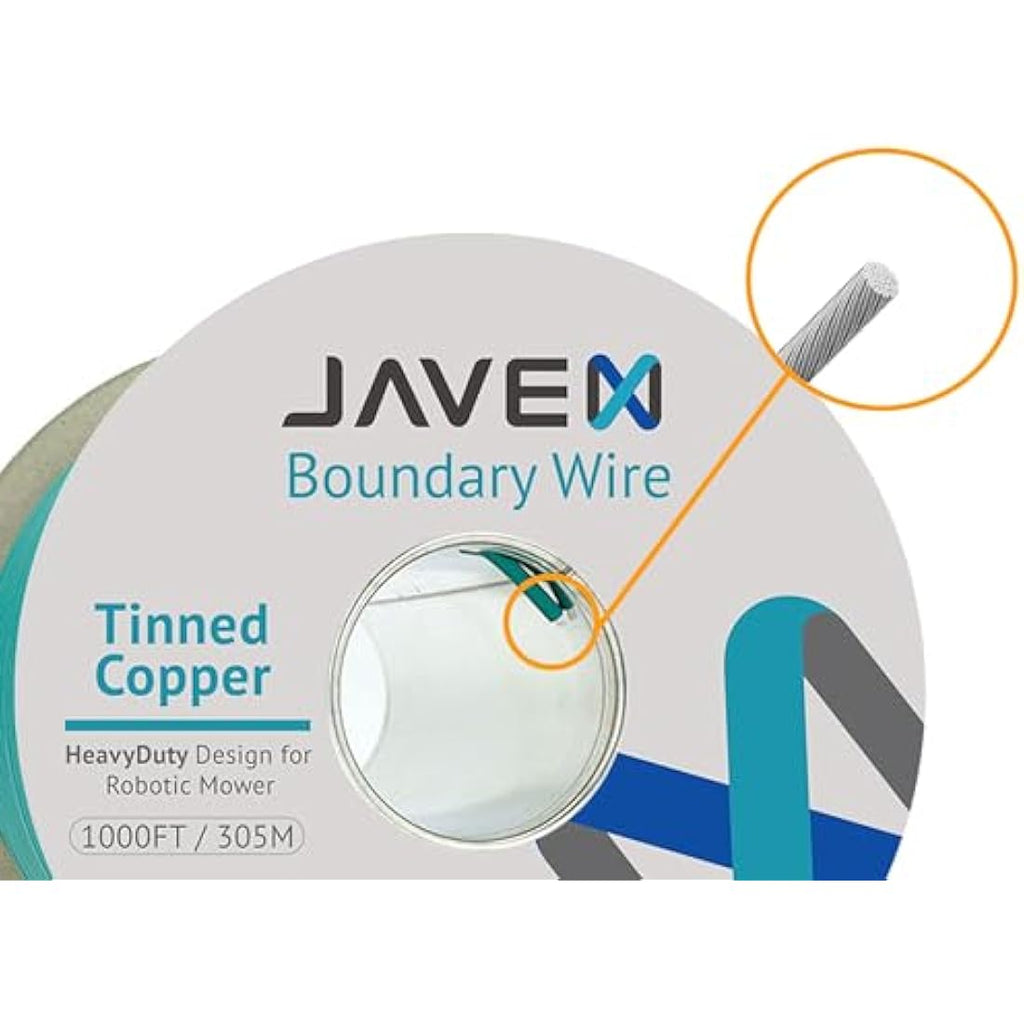 Jolof Store Robotic Mower Boundary Wire – Tinned Copper, 305M/1000FT