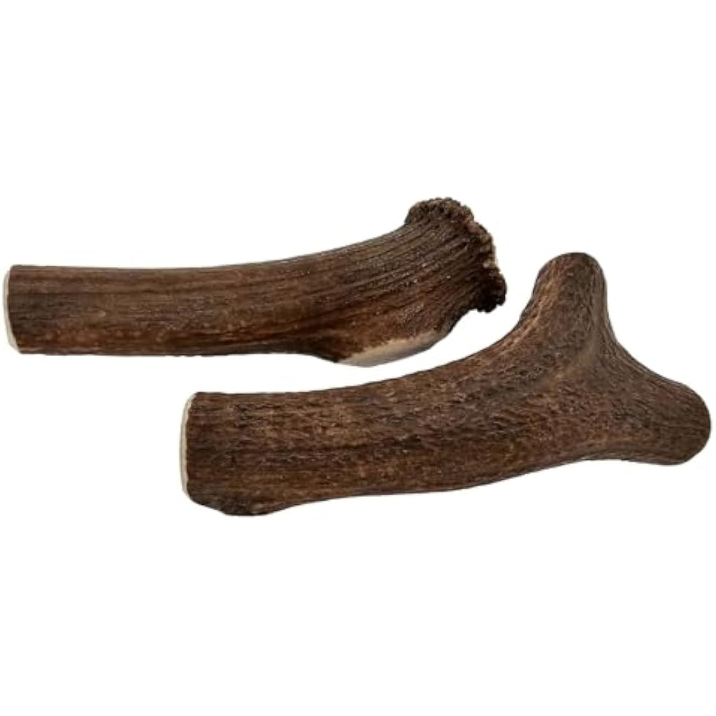 Artisan Gift Co Natural Deer Antler Dog Chews – Large 2-Pack (300g)