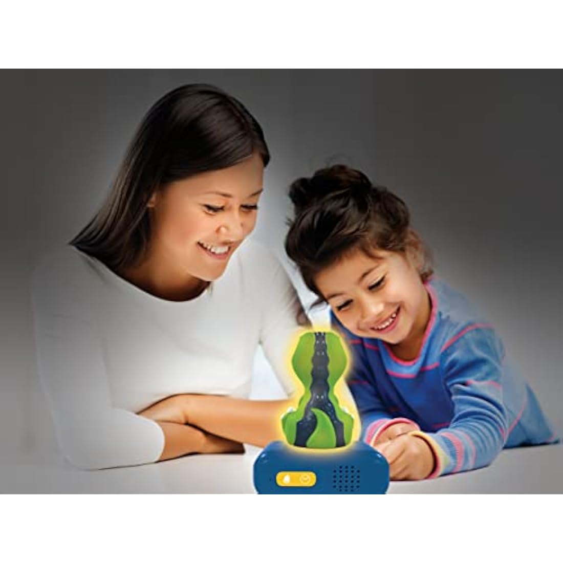 Lexibook Dinosaur Nightlight Alarm Clock – Kids LCD Backlit Snooze Clock