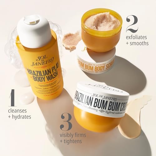 Sol de Janeiro Bum Bum Body Scrub – Exfoliating Brazilian Beauty, 7.7 oz