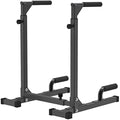 SELEWARE Heavy Duty Adjustable Dip Bar Station - 800lb Capacity