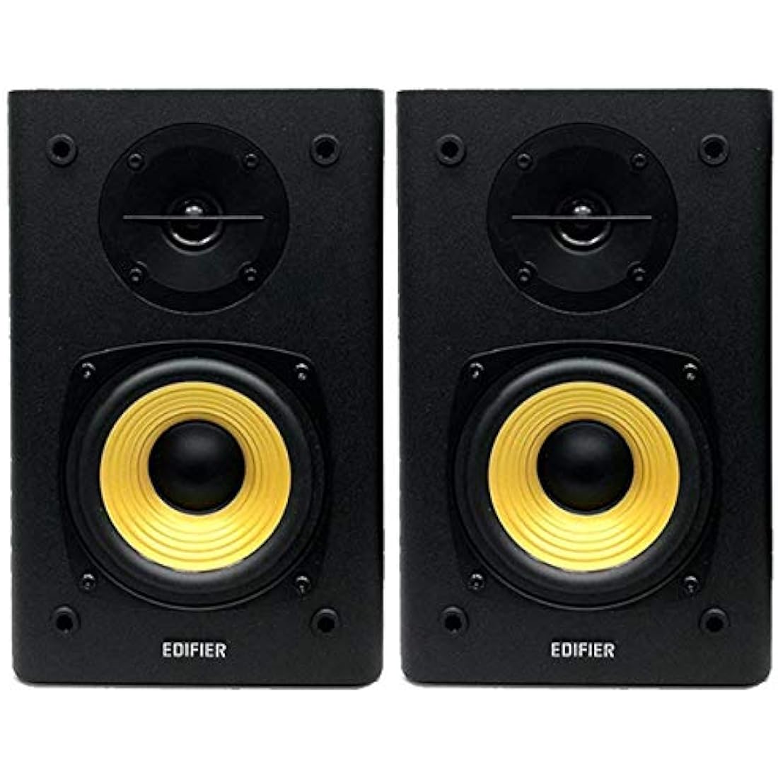 Edifier R1000T4 Active Bookshelf Speakers | 24W Powered Audio - Black