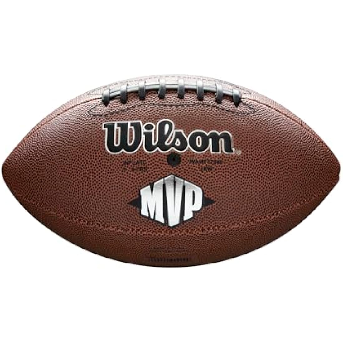 Wilson MVP Official American Football – Brown Leather Sports Gear Ball