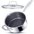 Jolof Store 4L Non-Stick Saucepot with Lid – 24cm Induction Cooking Pot