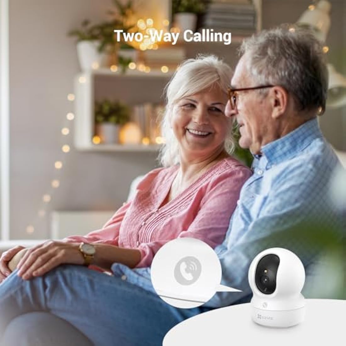 EZVIZ CP1 Pro 2K+ 4MP Indoor WiFi Camera | Color Night Vision & Audio
