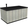 Keter Sequoia Grey Raised Bed – Mobile Self-Watering Planter, 88L