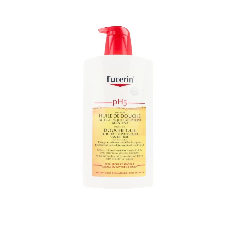 Eucerin Daily Care Shower Gel – Gentle Body Wash for Sensitive Skincare