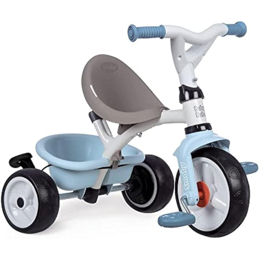 Smoby Baby Balade Blue Childrens Tricycle with Parental Steering