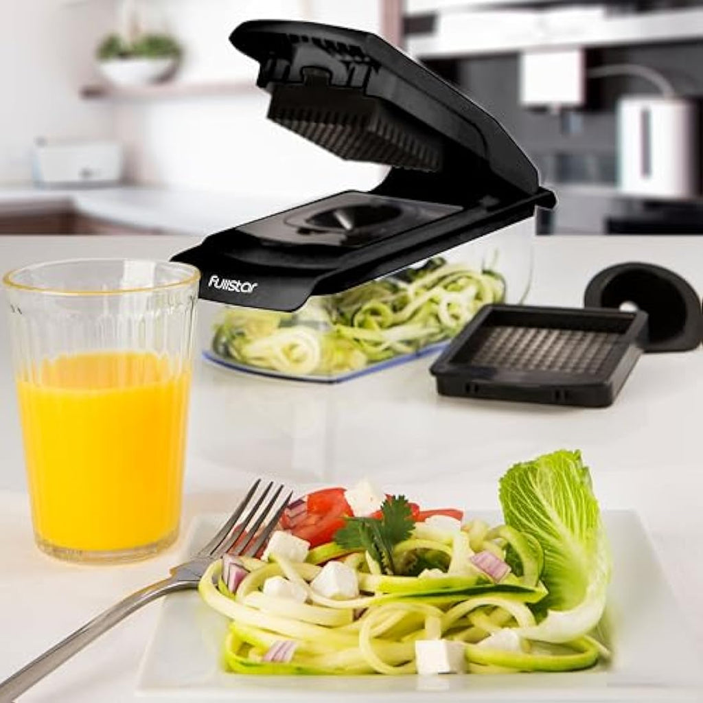 4-in-1 Vegetable Chopper and Dicer – Manual Kitchen Tool