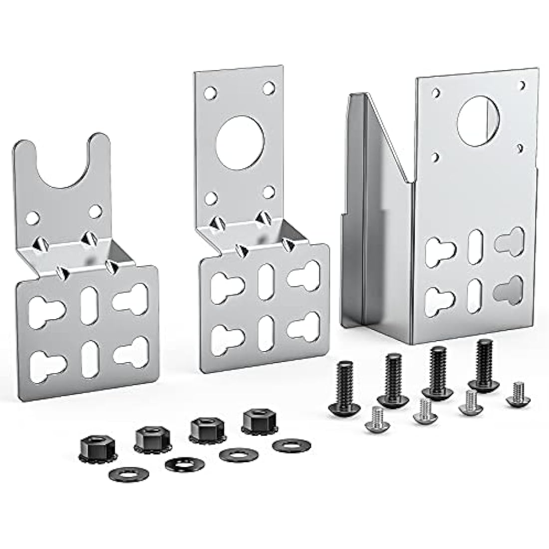 Universal Stainless Steel Rotisserie Motor Bracket Set