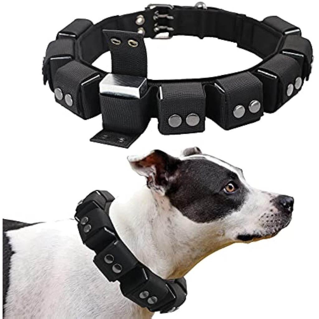 Walktime Tactical Weighted Dog Collar | Muscle Building Training Gear