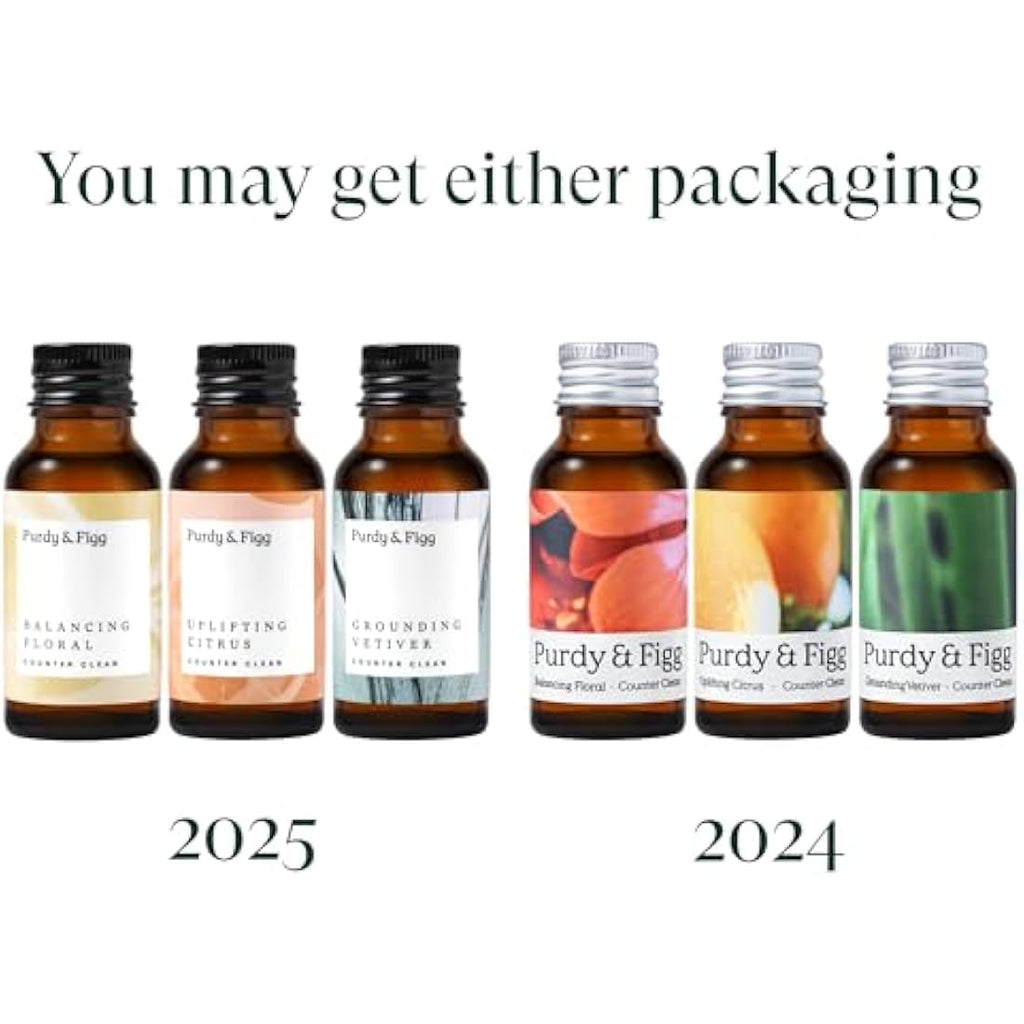 Purdy & Figg Counter Clean Refill Kit | Natural All-Purpose Spray
