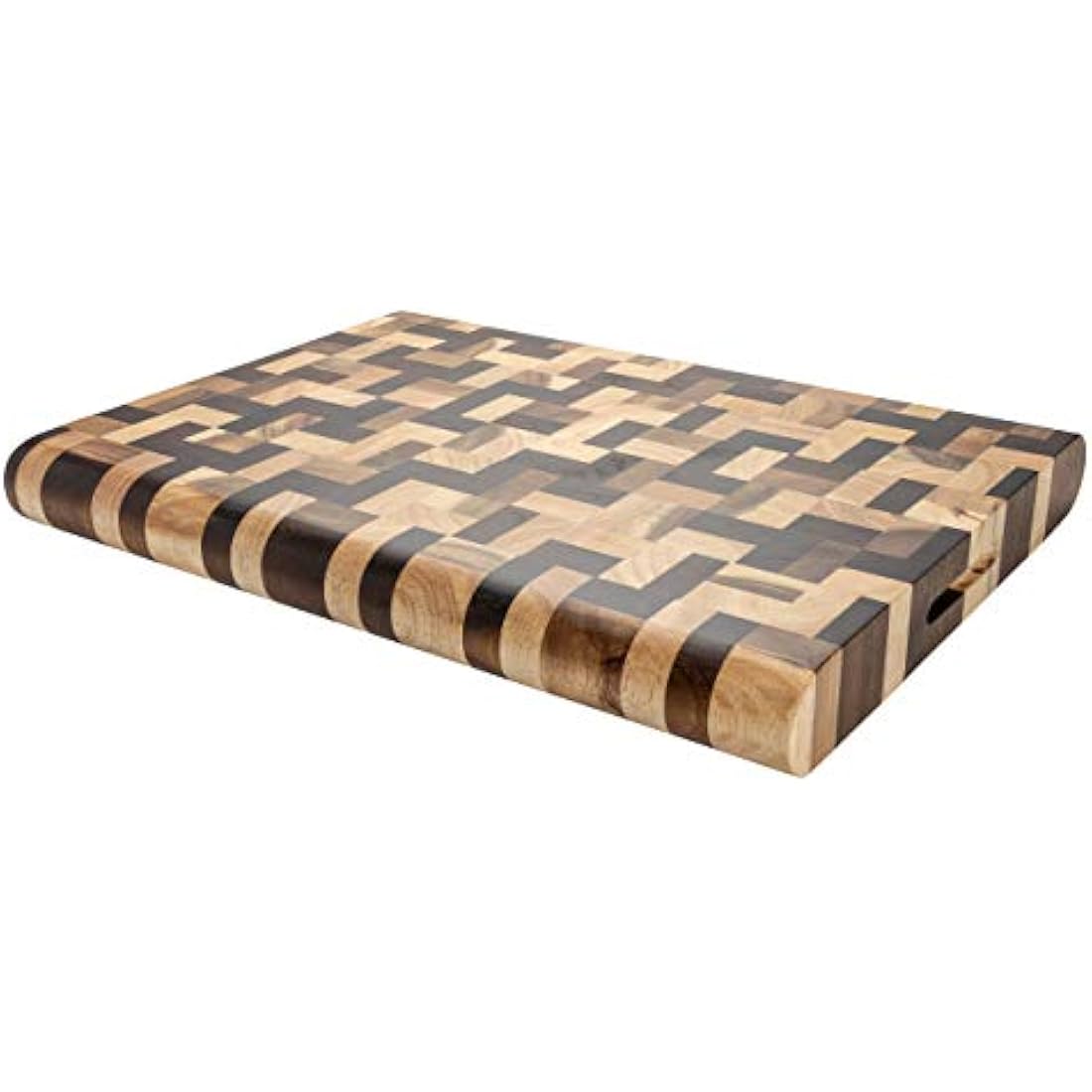 Rockingham Forge Multi-Wood Rectangular Chopping Board, 40 x 30 cm