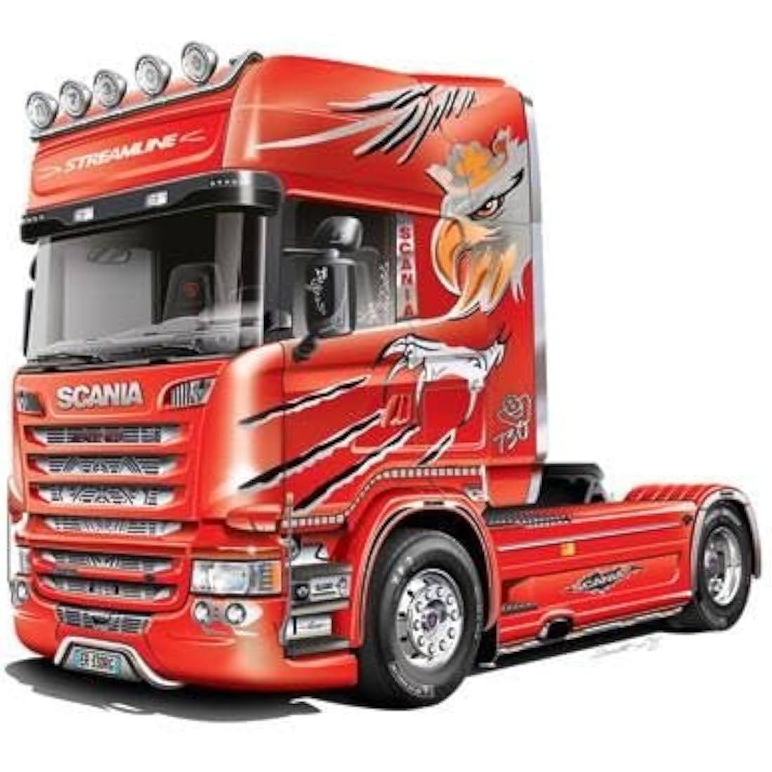 Italeri Scania R370 Streamline 4X2 Truck - 1:72 Plastic Model Kit
