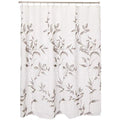 Madison Park Cecily Botanical Shower Curtain - Grey Water Repellent