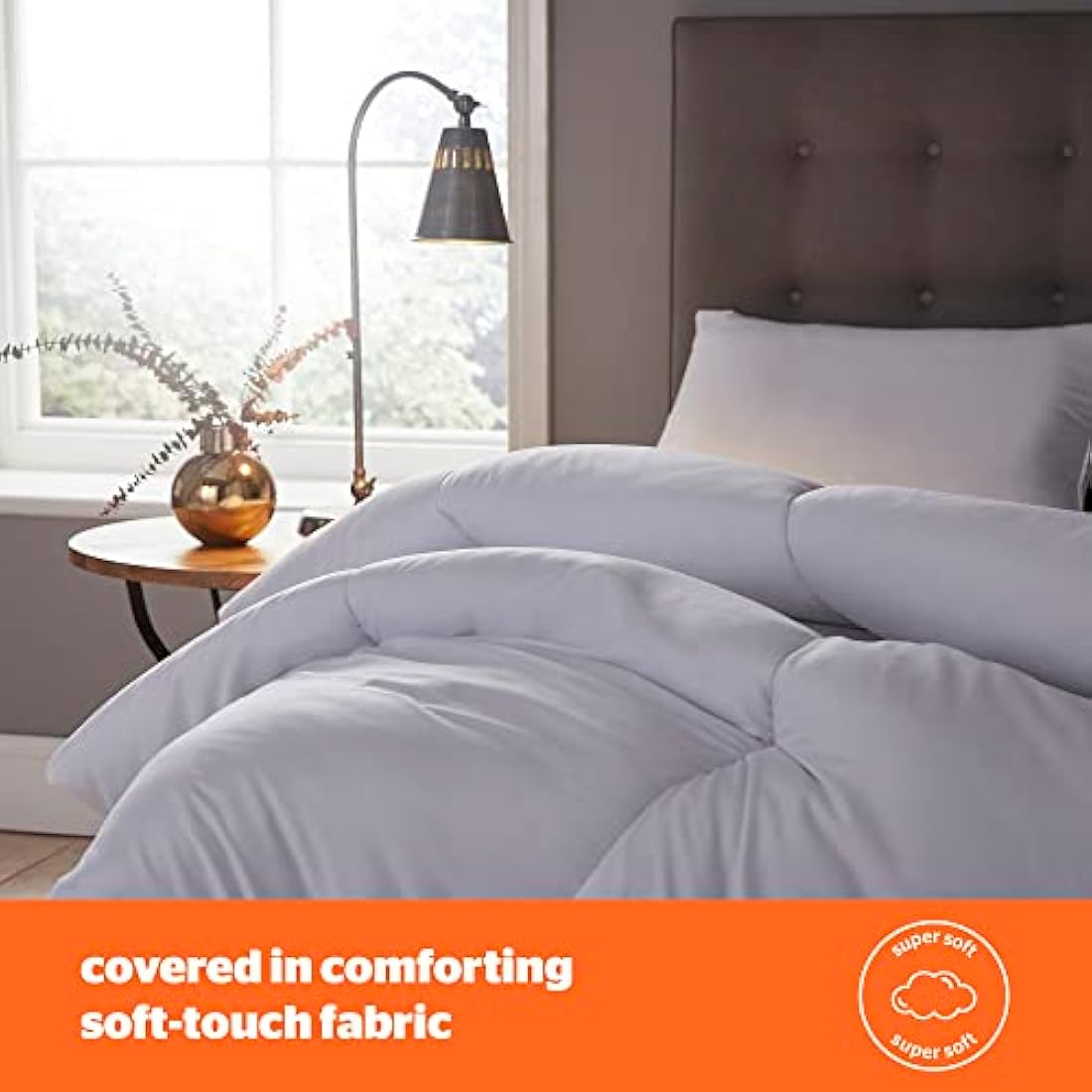 Silentnight 15 Tog Winter Duvet – Double Microfiber Warm Quilt