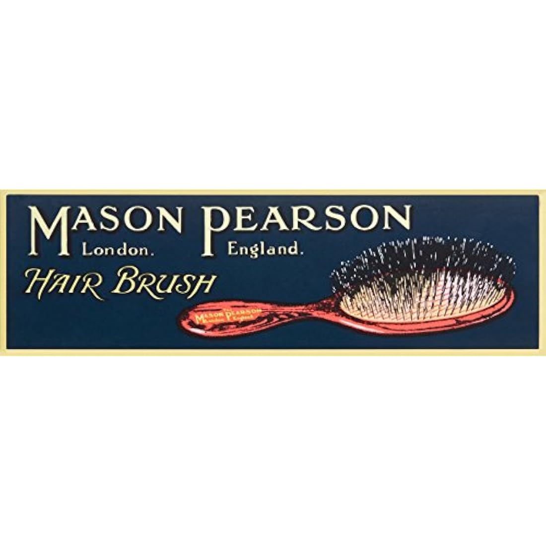 Mason Pearson N4 Nylon Pocket Hair Brush – Dark Ruby Luxury Detangler