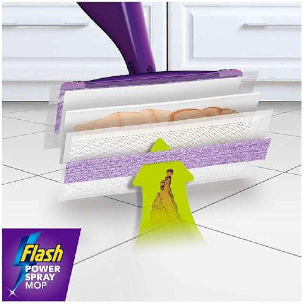 Flash Power Spray Mop Multi-Surface Floor Cleaner Citrus Fresh 5L