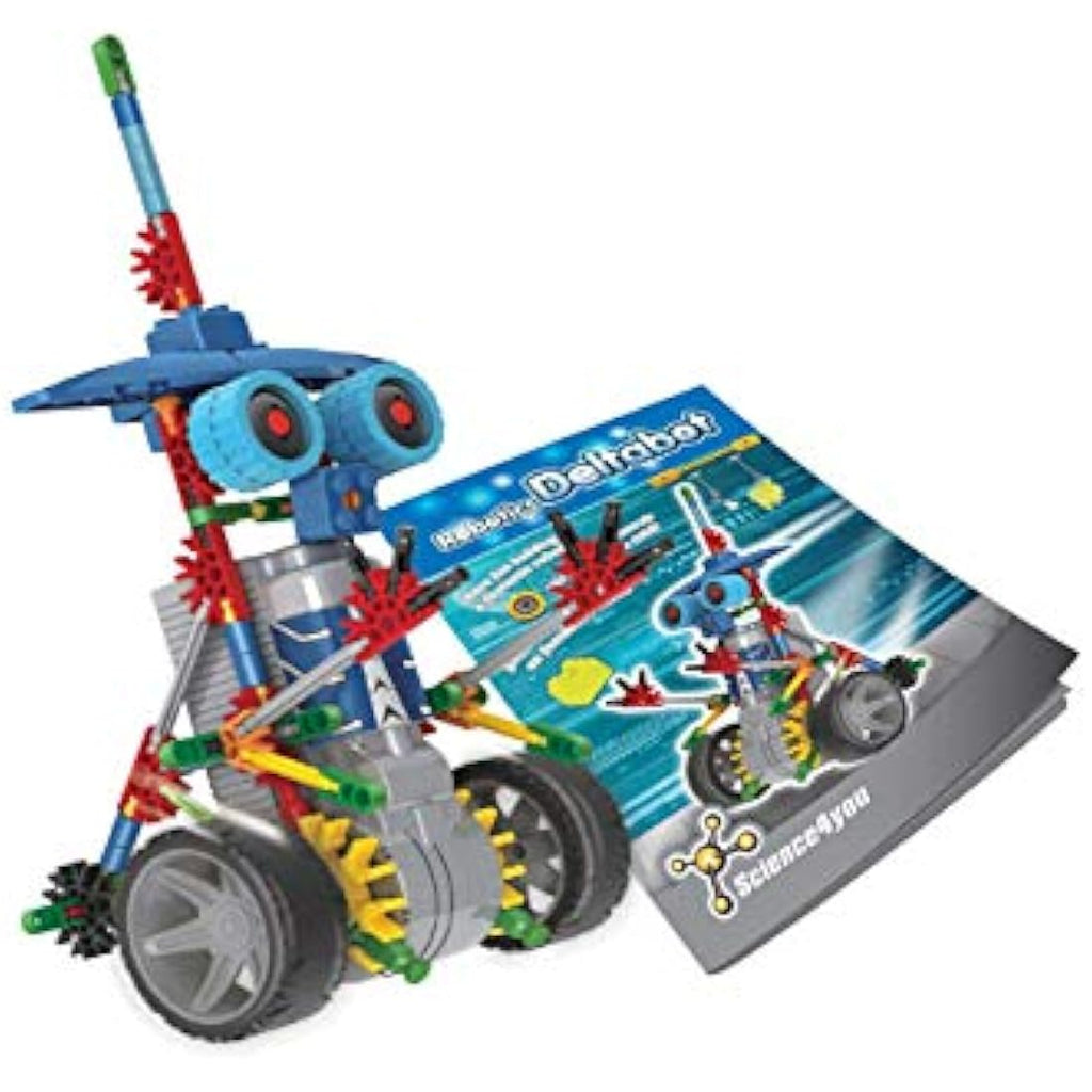Science4you Robotics Deltabot - 117 Piece STEM Robot Building Kit