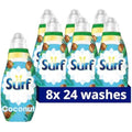 Surf Coconut Bliss Liquid Laundry Detergent - 192 Washes (8 x 648ml)