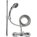 Croydex Chrome Shower Mixer Set with Riser Rail and 1.5m Hose