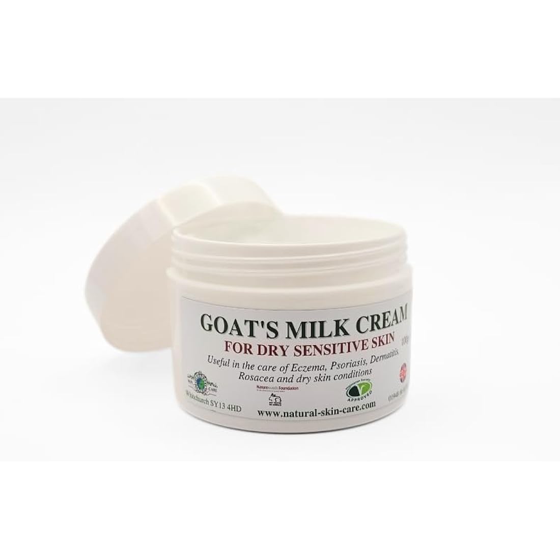Goat's Milk Moisturising Cream for Eczema & Dry Skin 100g