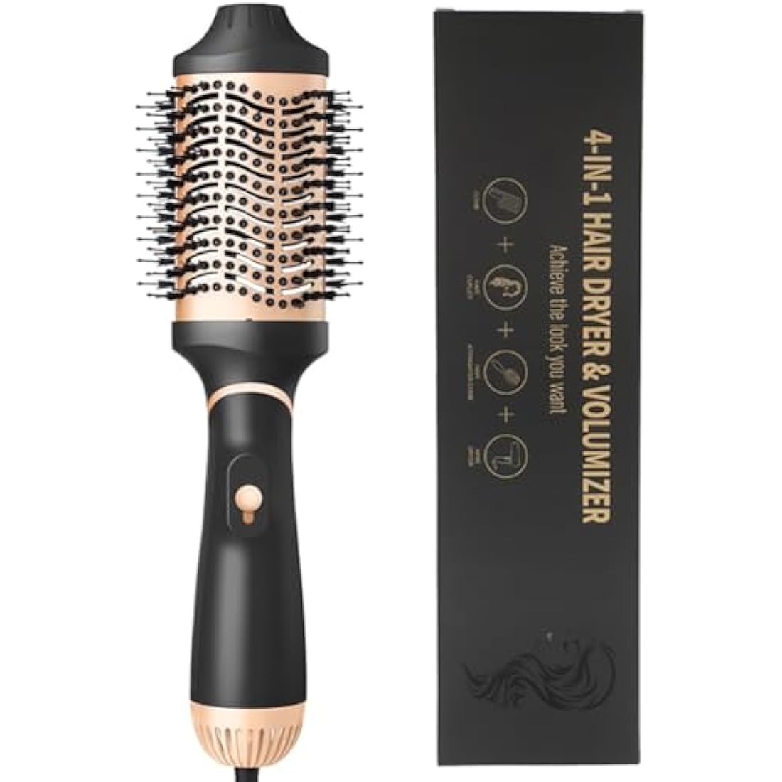 4-in-1 Hair Dryer Brush | Ionic Ceramic Styler & Volumizer