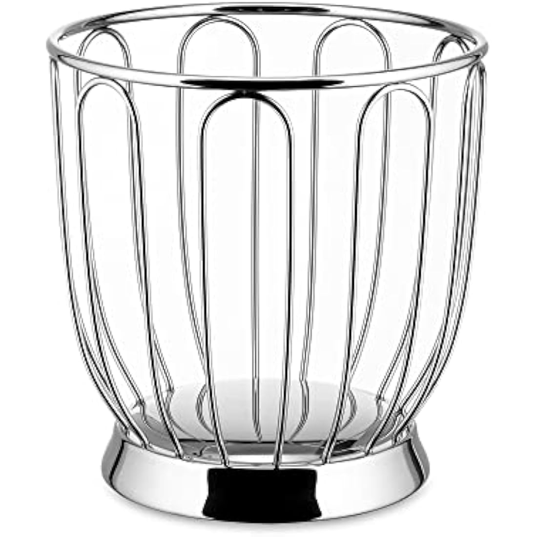 Alessi 370/19 Stainless Steel Citrus Fruit Holder - 19 cm Wire Basket