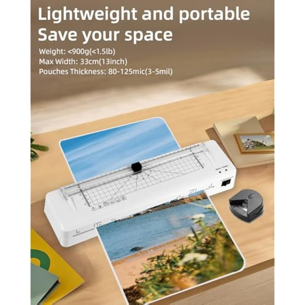 A3 Thermal & Cold Laminator with Built-in Trimmer and Cutter