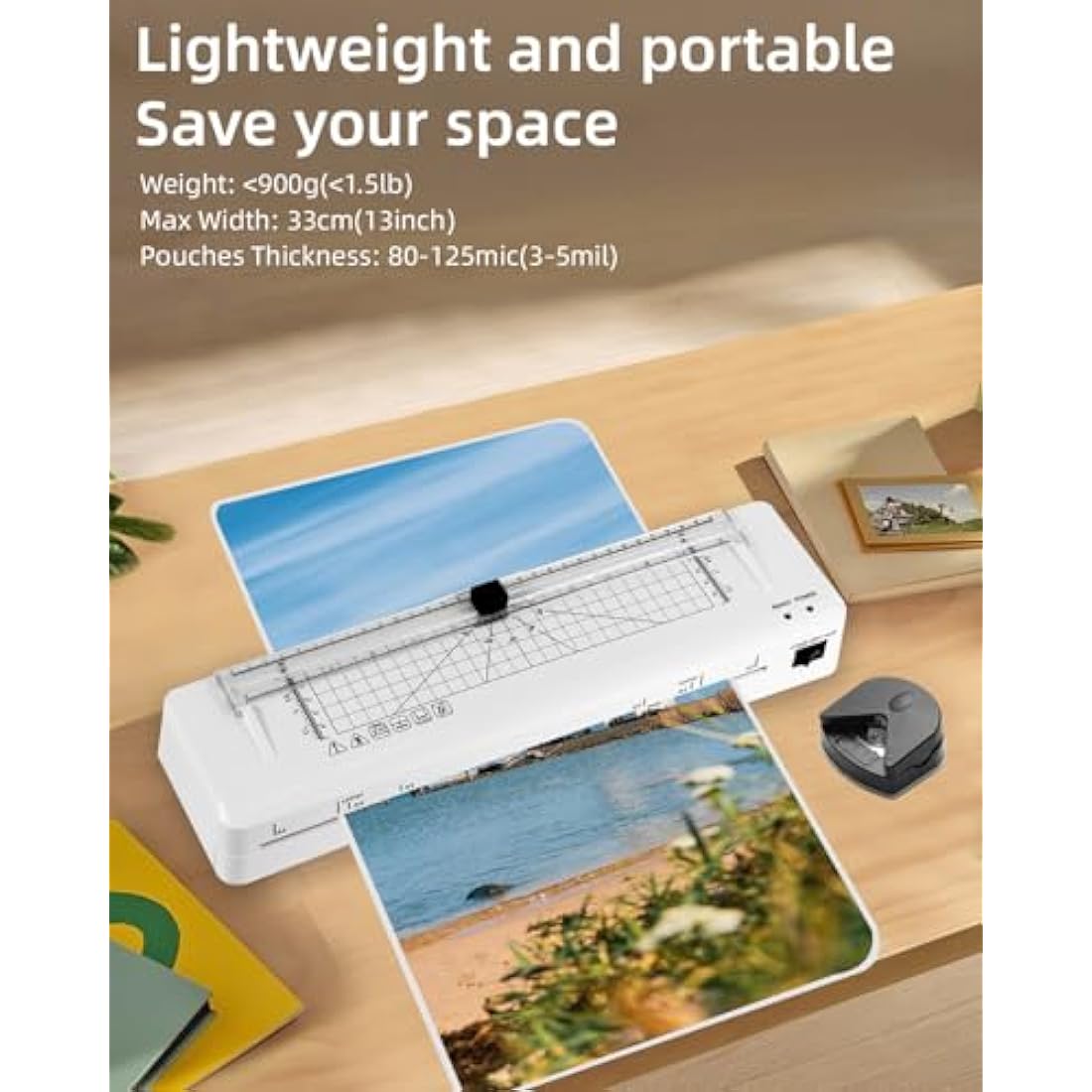 A3 Thermal & Cold Laminator with Built-in Trimmer and Cutter