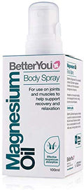 BetterYou Magnesium Oil Original Spray - Pure Zechstein - 100ml (Pack of 2)