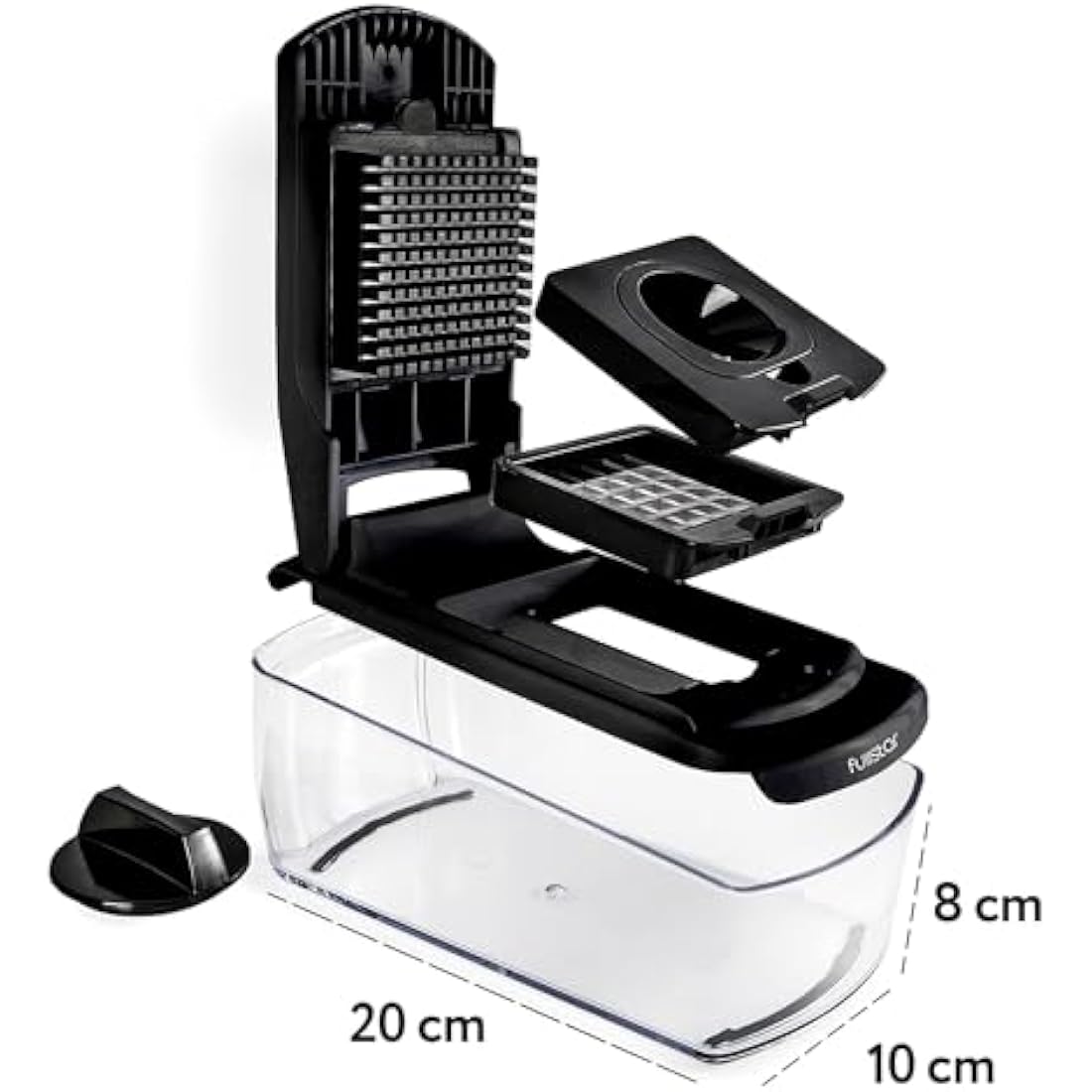 4-in-1 Vegetable Chopper and Dicer – Manual Kitchen Tool