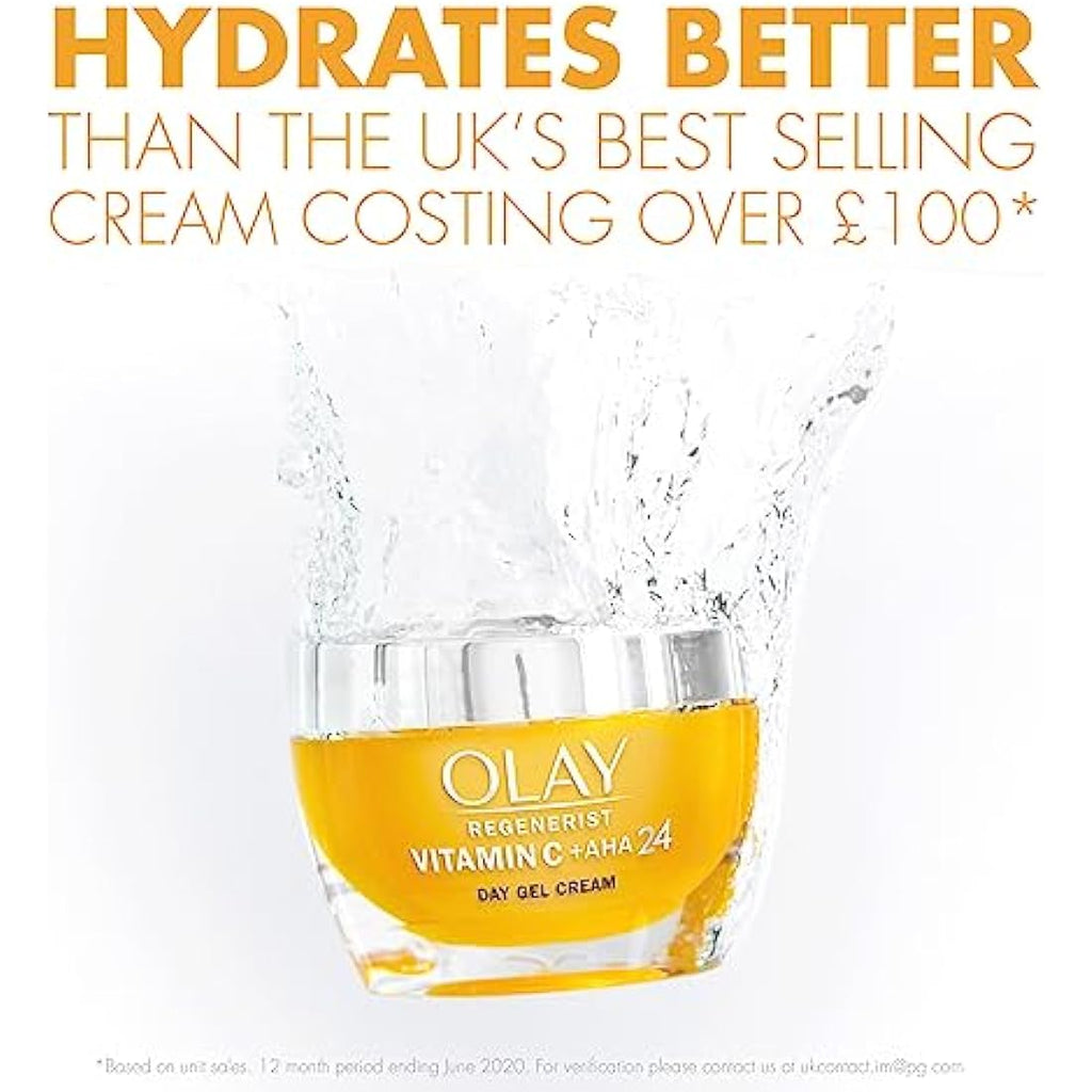 Olay Vitamin C + AHA24 Brightening Day Gel Face Cream - 50ml