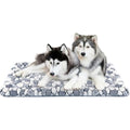 VANKEAN Reversible Dog Crate Pad – Washable Soft Pet Bed Mat, Grey