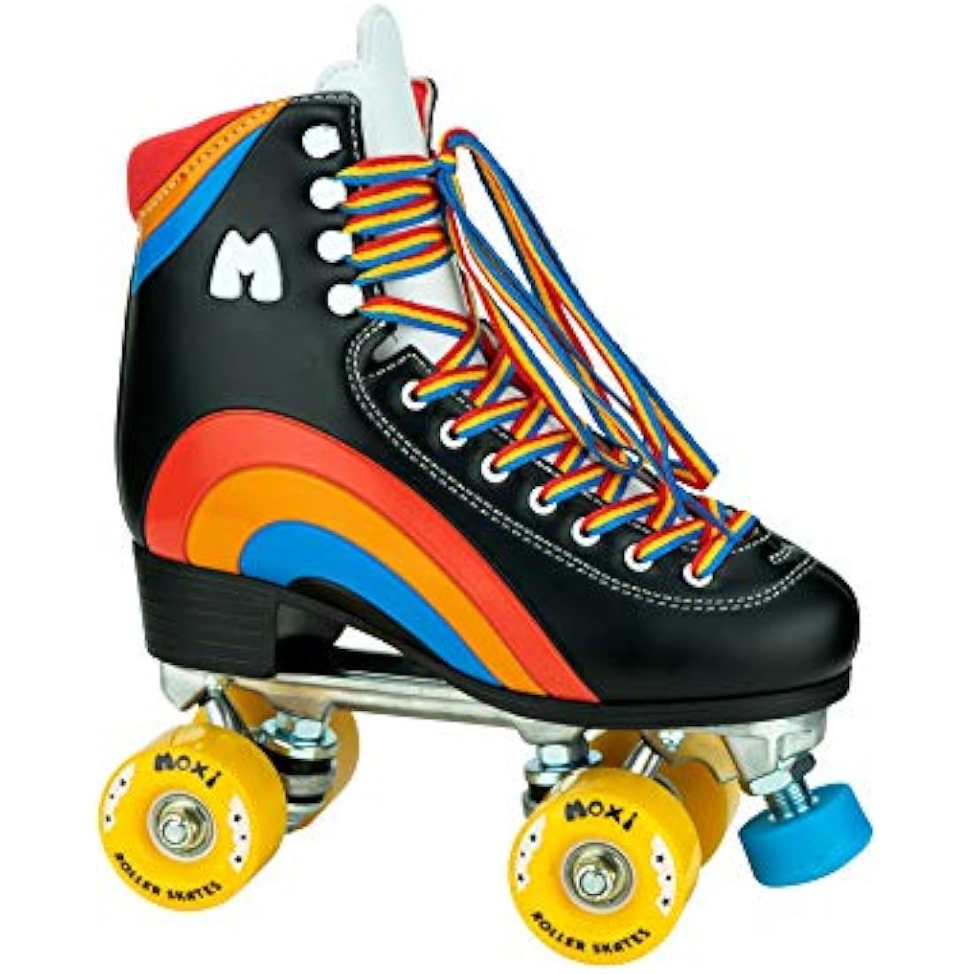 Moxi Rainbow Rider Quad Roller Skates – Outdoor High Top Skates