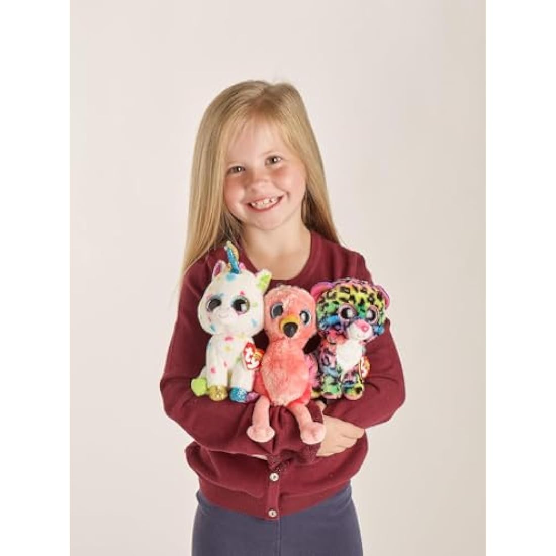 Ty Beanie Boos Harmonie Unicorn Plush Toy – Retro Style Stuffed Animal