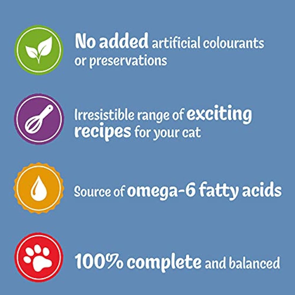 Felix Original Wet Cat Food Mixed Selection in Gravy - 48 x 100g Packs